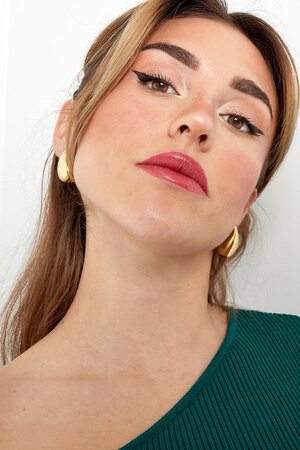Drop earrings small - gold h5 Picture4